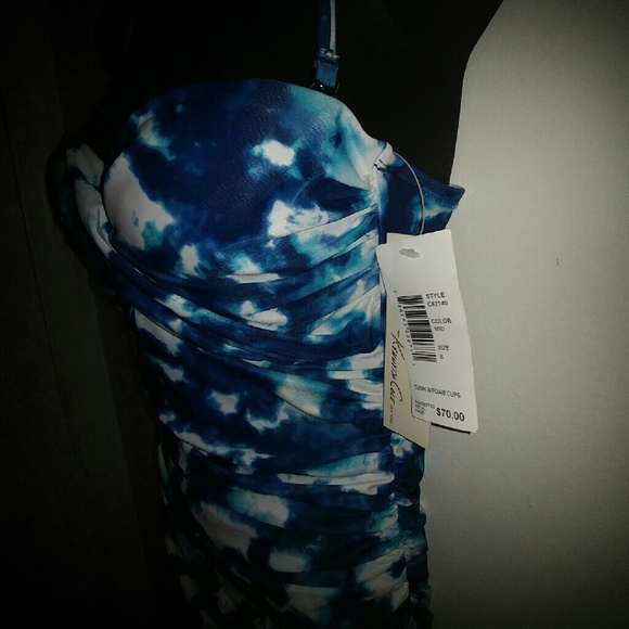 Kenneth Cole NY Tankini Top - Picture 3 of 4