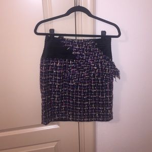 Anthropologie Tweed Skirt