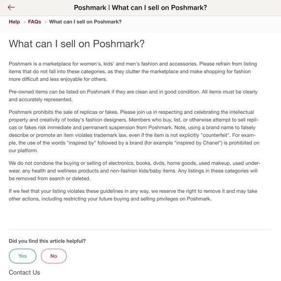 POSHMARK RULES❤️ - Picture 2 of 2