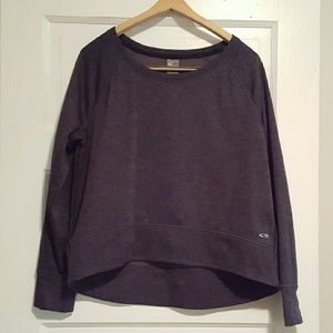 Grey High-Low Sweatshirt
