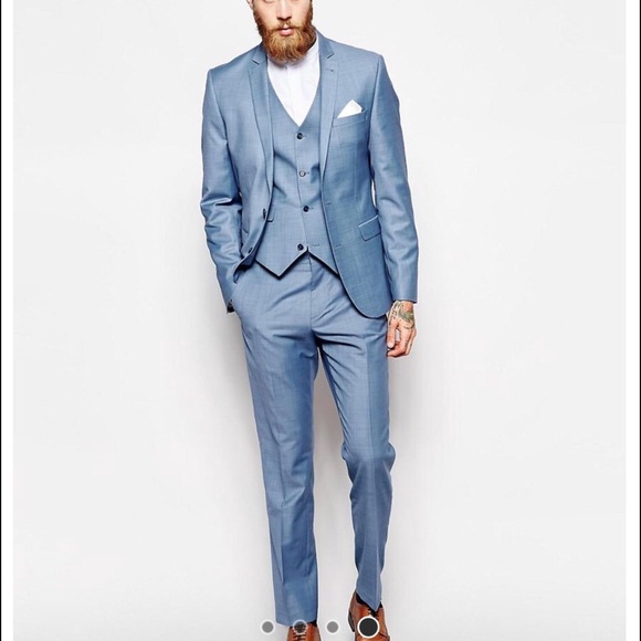Light blue Men suit