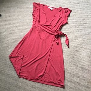 Red Wrap Dress