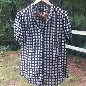 🎀🎀BCX polka dot Blouse