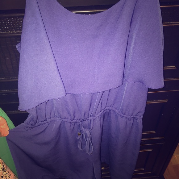 Nordstrom blue romper. Size Medium