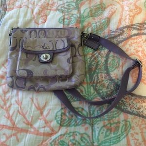 Coach Mini Signature Crossbody