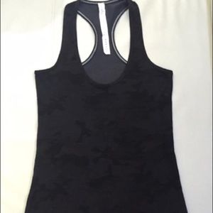 Rare Lululemon Black Camo Cool Racer Back Tank 2