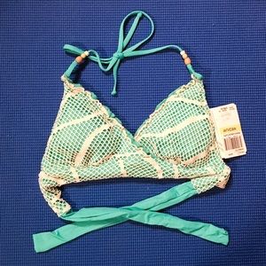 Lucky brand swim top bikini
