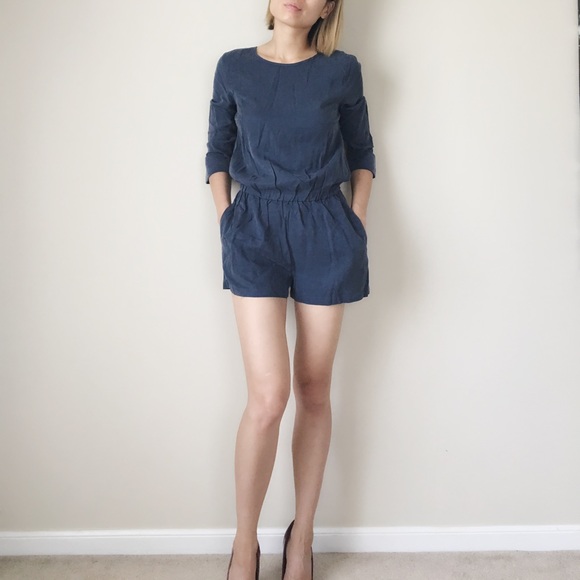 ✳️ SALE Lilique Soft Suede romper - Picture 2 of 4