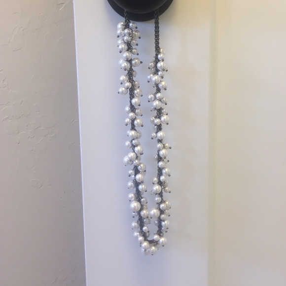 J. Crew Jewelry - J. Crew pearl cluster necklace J. Crew Jewelry - J. Crew pearl cluster necklace