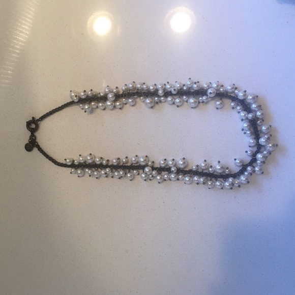 J. Crew Jewelry - J. Crew pearl cluster necklace J. Crew Jewelry - J. Crew pearl cluster necklace