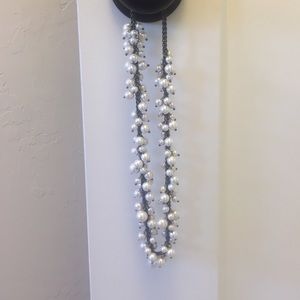 J. Crew Jewelry - J. Crew pearl cluster necklace J. Crew Jewelry - J. Crew pearl cluster necklace