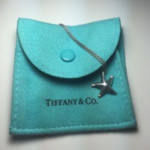 Authentic Tiffany&Co.  SS Starfish Necklace