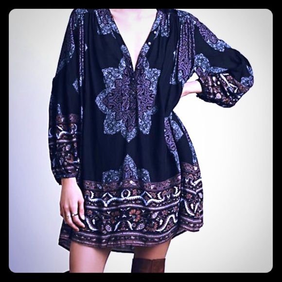 Moonphase mini dress