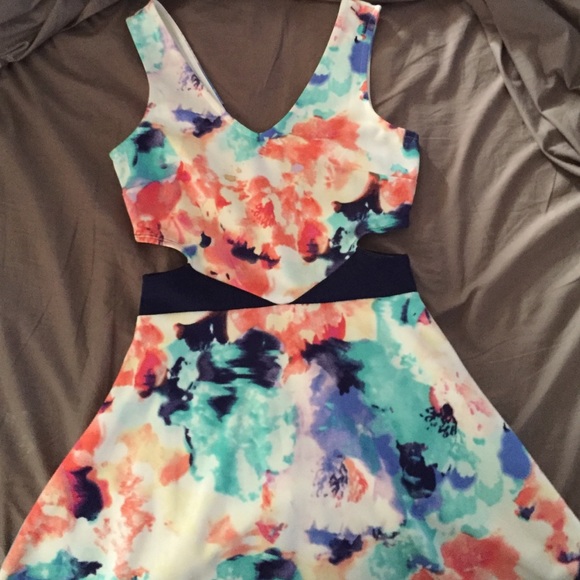 Warn once, Charlotte Russe dress.