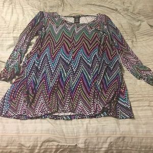 Beautiful multi colored blouse