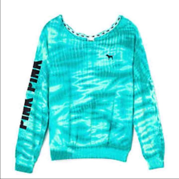 Final⚡️⚡️VS Pink Tie Dye Sweatshirt (S) on Ⓜ️! - Picture 2 of 3