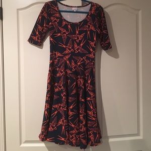 EUC Lularoe Nicole dress size Medium