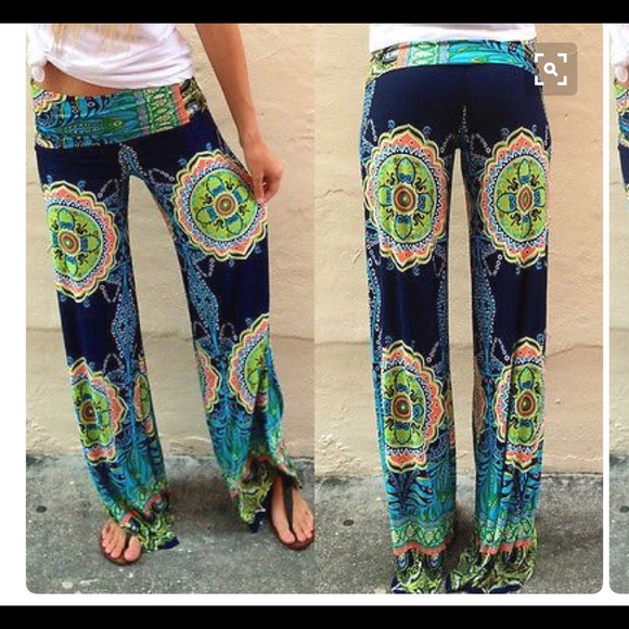 Printed pants