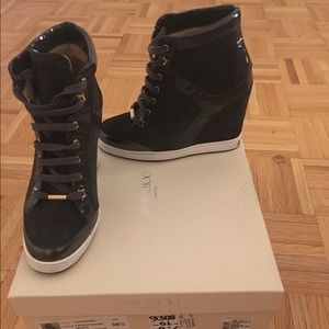 Jimmy choo Panama sneaker wedges