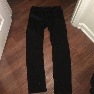 Black bullhead denim pants from Pacsun