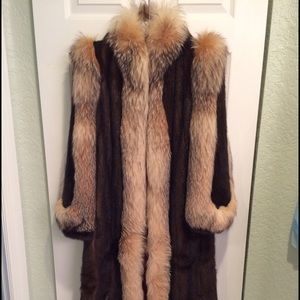 Vintage Saga Mink Fur Coat