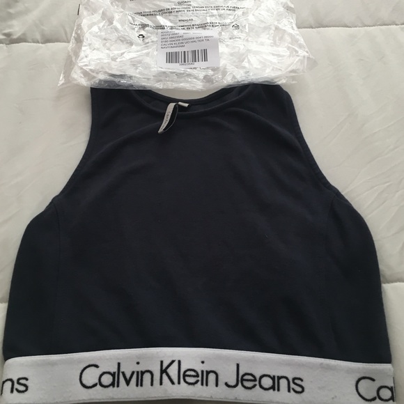 ❌❌SOLD❌❌NWT Urban Outfitters Calvin Klein halter - Picture 2 of 4