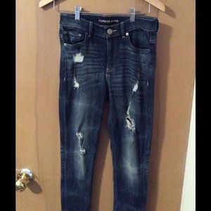 Express legging high rise jeans