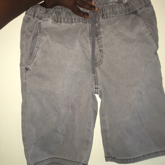 grey acid wash joggers