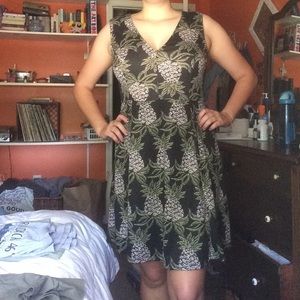A-line Pineapple Dress