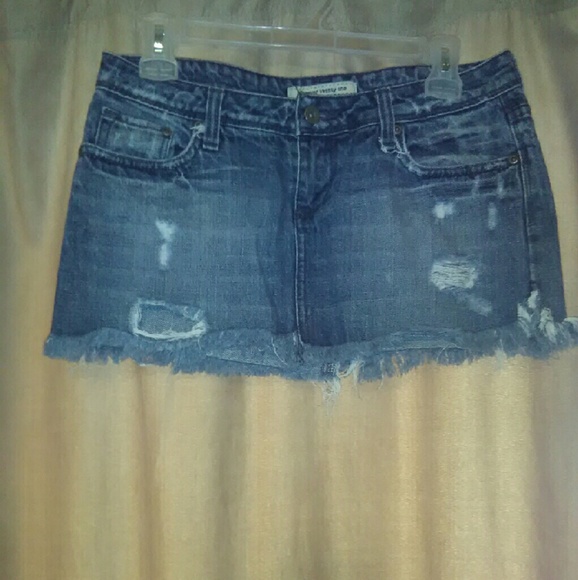 Forever 21 jean skirt