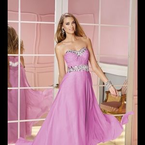 Chiffon gown