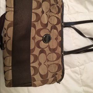 Coach diaper bag