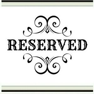 Reserved for @aprilflowers315