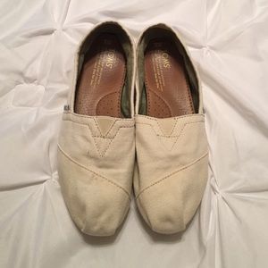 Natural canvas classic Toms