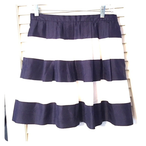 Jcrew striped skirt