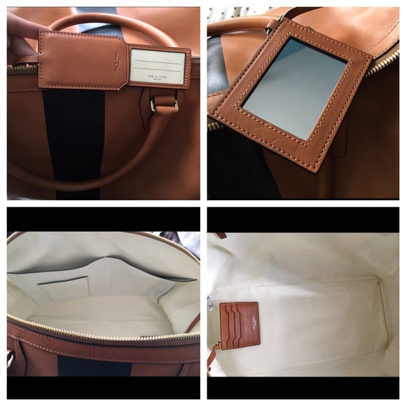SOLD Rag & Bone Flight Weekender- Tan - Picture 4 of 4