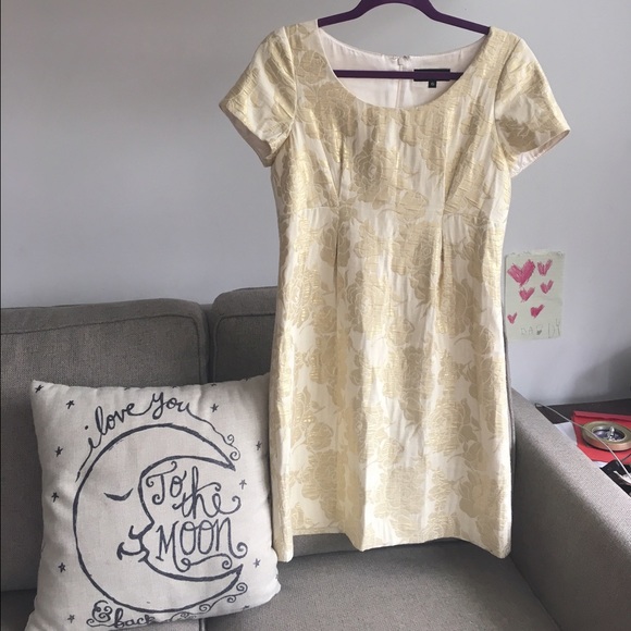 ABS Gold Rose Dress