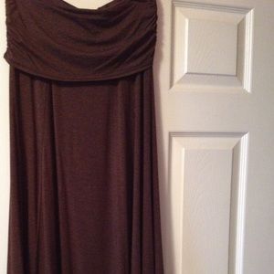 NWT brown MSSP skirt