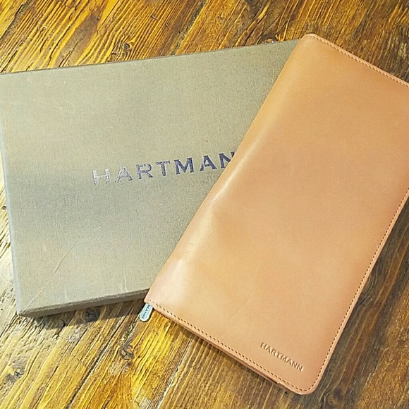 Hartmann Zippered Travel Folio