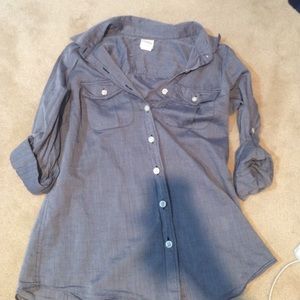 Jcrew button down top!