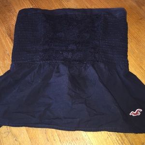 Blue hollister top for sale