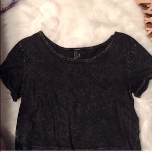 forever 21 acid wash tee