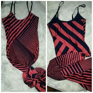 Bailey blue maxi dress sz S/M