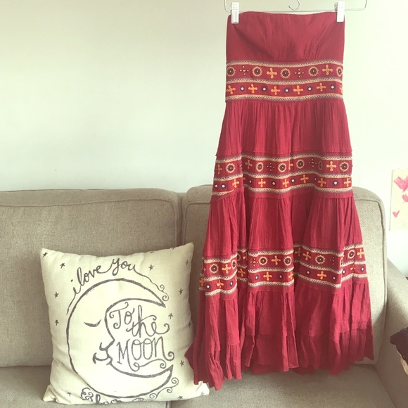 Bcbg Maxazria Maroon Red Dress