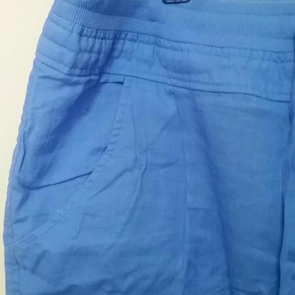 Linen Capri Pant - Picture 2 of 2