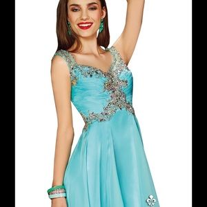 Flowwy embellished cocktail dress