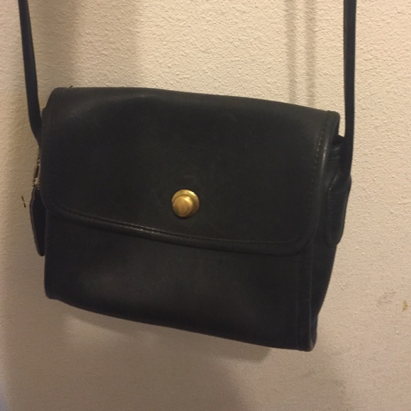 Authentic vintage Coach cross body purse