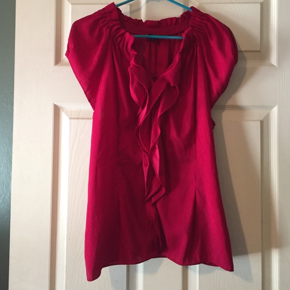 Ruby ruffle shirt