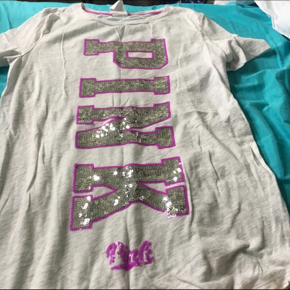 Vs pink bling shirt - Picture 2 of 3