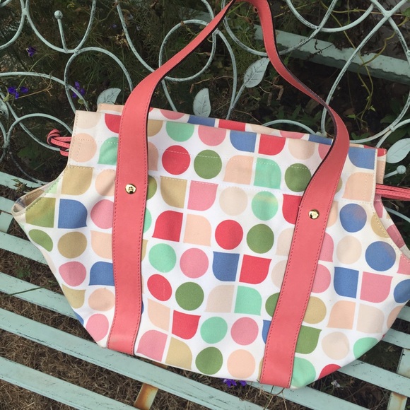 Kate Spade Multiple Color Canvas Tote - image 1